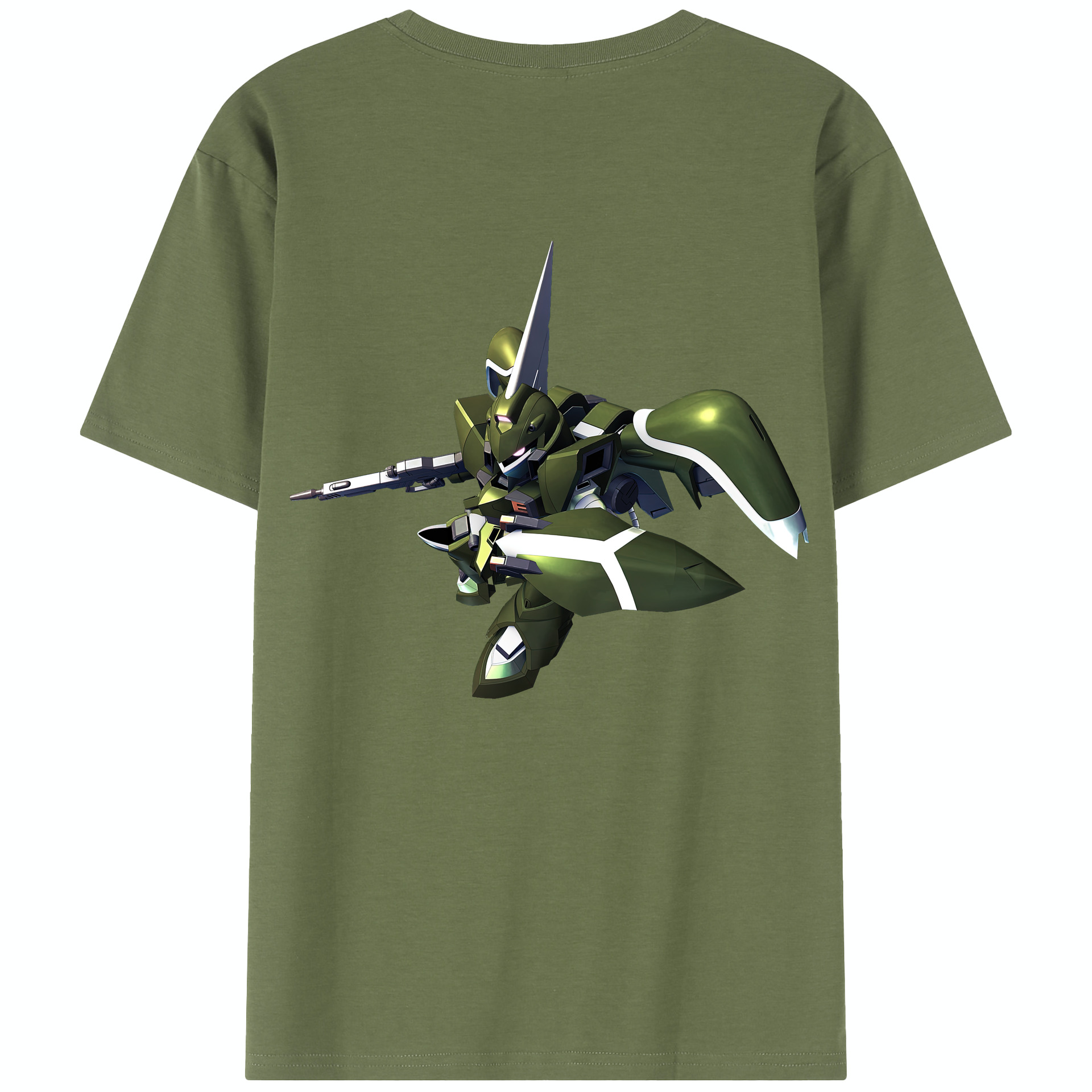（画像用） 機動戦士ガンダム Mobile Suit Gundam 綿100％半袖Tシャツ（背面プリント）